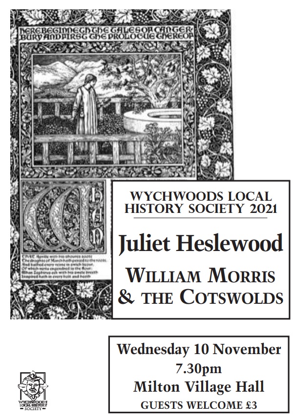William Morris and the Cotswolds: Our November 2021 Evening Talk