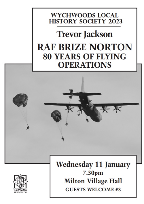 Our January 2023 Evening Talk: RAF Brize Norton – 80 Years of Flying Operations