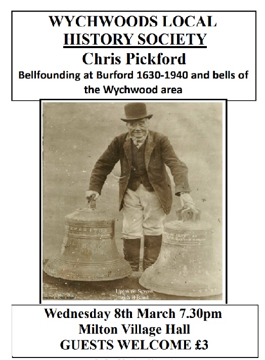 Our March 2023 Evening Talk: Bellfounding at Burford 1630-1940