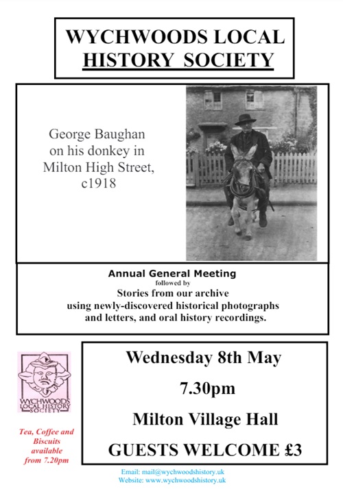 Our May 2024 Evening Event: AGM and “From Our Archive”