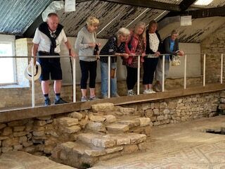 Visit to North Leigh Roman Villa