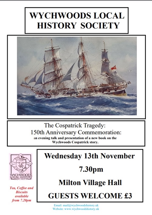 Our November 2024 Evening Talk: The Cospatrick 150th Anniversary Reflections