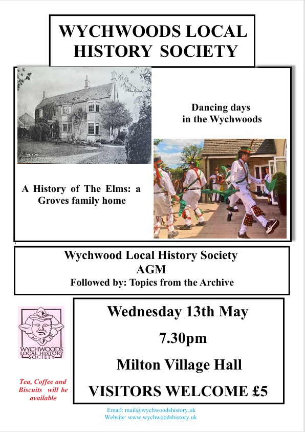 Our May 2026 Evening Event: AGM and ‘From Our Archive’