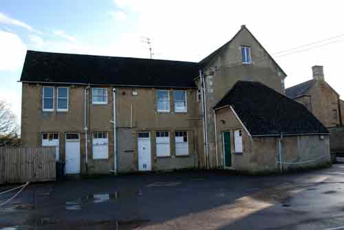 Rear of old Costcutter stores Shipton just before demolition in 2011